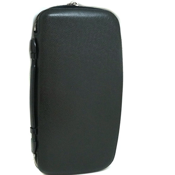 Louis Vuitton Wallet Case Artois Long Handle Atoll Taiga Travel Organizer - Picture 1 of 15